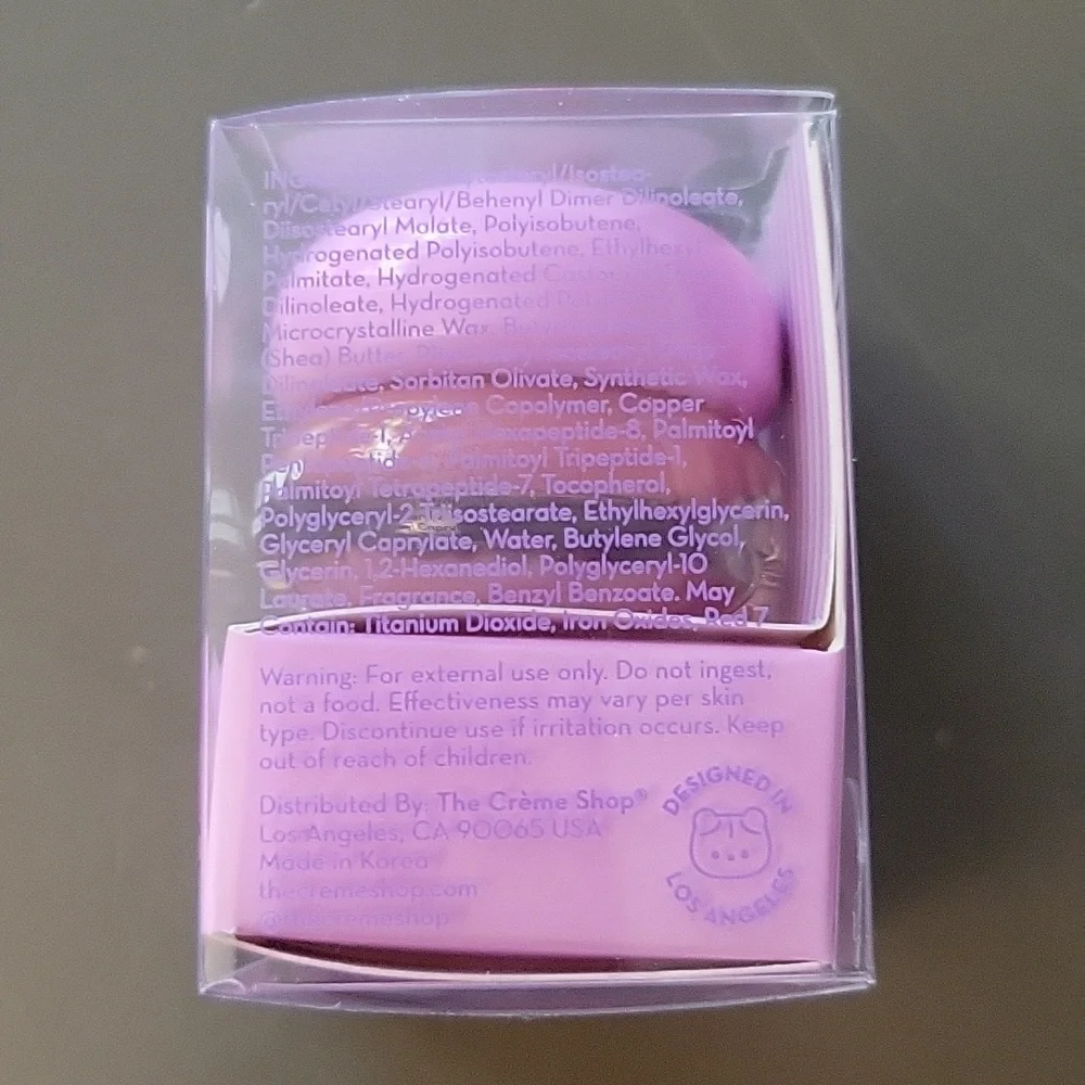 The Creme Shop × Hello Kitty Lip Gloss Jelly Tinted Peptide Apricot Sanrio NEW